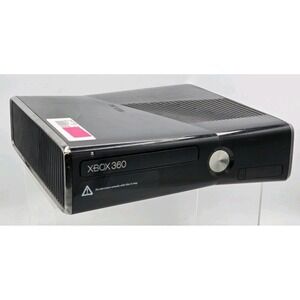 Microsoft Xbox 360 S Black Console Model 1439 Console Only 250gb